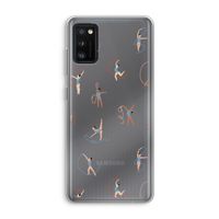Dancing #3: Samsung Galaxy A41 Transparant Hoesje