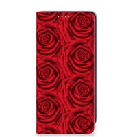 Samsung Galaxy A41 Smart Cover Red Roses - thumbnail