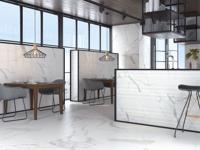 Statuario mat 75x75 rett vloertegels / wandtegels gerectificeerd | Geschikt voor vloerverwarming