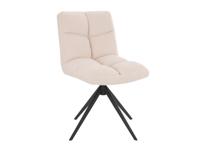 HOME DELUXE Set van 2 eetkamerstoelen Noda (Corduroy crème)