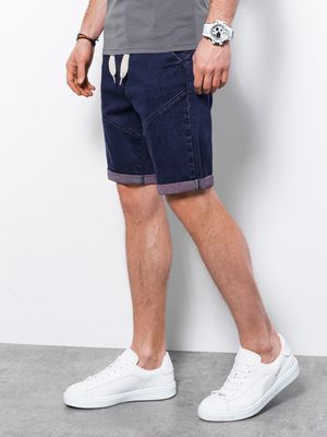 Denim shorts heren - violet W361, maat S Denim shorts heren - violet W361, maat S