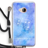 Sterrenbeeld - Licht: HTC U Play Transparant Hoesje met koord