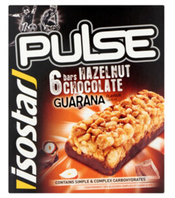 Isostar Pulse Sportreep Hazelnoot Chocolade