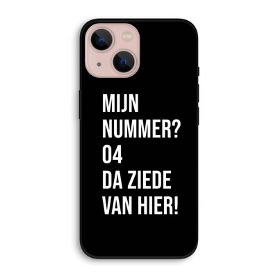 Da ziede van hier - Zwart: iPhone 13 Biologisch afbreekbaar hoesje