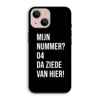 Da ziede van hier - Zwart: iPhone 13 Biologisch afbreekbaar hoesje