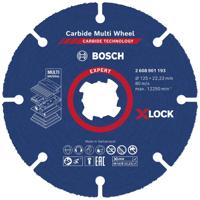 Bosch Accessories EXPERT Carbide Multi Wheel X-LOCK 2608901193 Doorslijpschijf recht 125 mm 1 stuk(s) - thumbnail