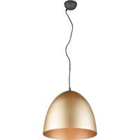 Mat Gouden LED Hanglamp - E27 Fitting - Aluminium Design
