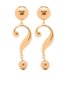 Moschino boucles d'oreilles clip à logo