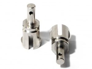 Heavy-duty diff shaft 14x34mm (silver/2pcs)