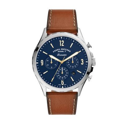 Fossil horloge FS5607 Forrester Chrono bruin