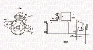 Startmotor / Starter MQS977