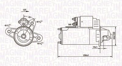 Startmotor / Starter MQS977