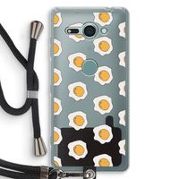 Bacon to my eggs #1: Sony Xperia XZ2 Compact Transparant Hoesje met koord