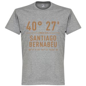 Real Madrid Santiago Bernabeu Coördinaten T-Shirt