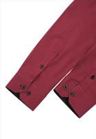 Heren overhemd bordeaux - rood - Rusty Neal - r-44 - thumbnail