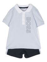 BOSS Kidswear ensemble haut-short à logo imprimé - Bleu - thumbnail