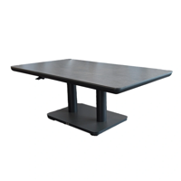 Beauval Verstelbare Loungetafel Antraciet Trestino - Trestino