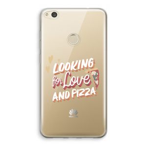 Pizza is the answer: Huawei Ascend P8 Lite (2017) Transparant Hoesje