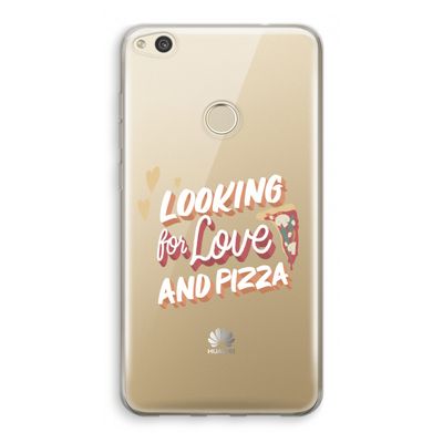 Pizza is the answer: Huawei Ascend P8 Lite (2017) Transparant Hoesje