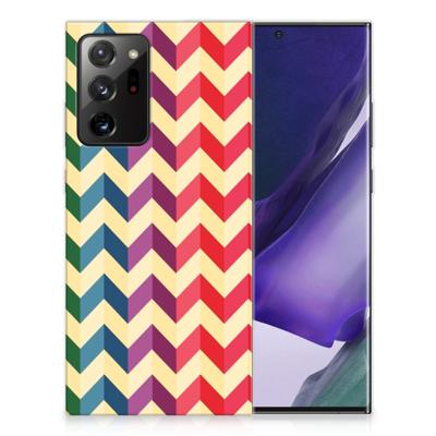 Samsung Galaxy Note20 Ultra | TPU bumper | Zigzag Multi Color Samsung Galaxy Note20 Ultra | TPU bumper | Zigzag Multi Color