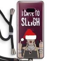Came To Sleigh: HTC U12+ Transparant Hoesje met koord