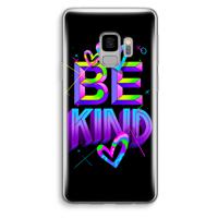 Be Kind: Samsung Galaxy S9 Transparant Hoesje - thumbnail