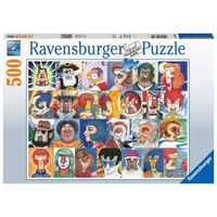 Ravensburger Puzzel Lettertypes 500st - thumbnail