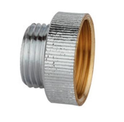Kirchhoff Messing verloopstuk, chroom, 3/4"H x 1/2"ET - 989321155