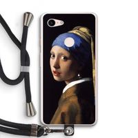 The Pearl Earring: Pixel 3 XL Transparant Hoesje met koord