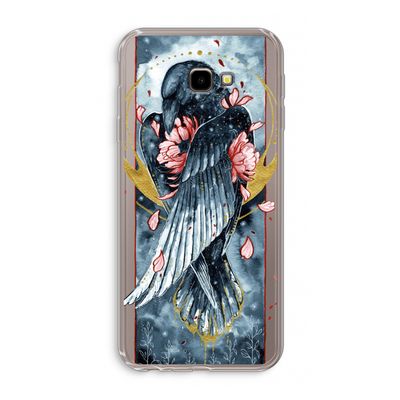 Golden Raven: Samsung Galaxy J4 Plus Transparant Hoesje