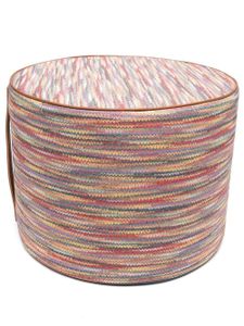 Missoni Home pouf Biscayne à design cylindrique - Vert