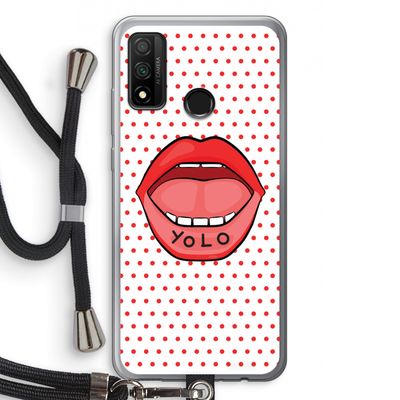 Yolo Denise: Huawei P Smart (2020) Transparant Hoesje met koord