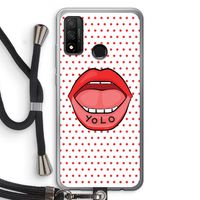 Yolo Denise: Huawei P Smart (2020) Transparant Hoesje met koord