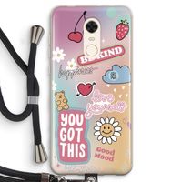 Positivity: Xiaomi Redmi 5 Transparant Hoesje met koord