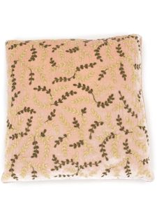 Anke Drechsel coussin à broderies - Rose