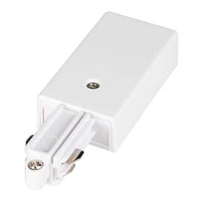 SLV 1-faseSupply 2 voeding aarde rechts wit - 143041