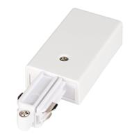 SLV 1-faseSupply 2 voeding aarde rechts wit - 143041