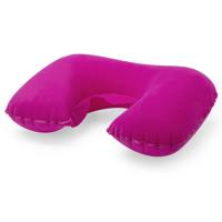 Nekkussen - Opblaasbaar - Roze - 43 x 26,5 cm - Auto, Trein of Vliegtuig - Reiskussen