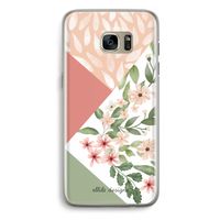 Sweet heaven geometrics: Samsung Galaxy S7 Edge Transparant Hoesje