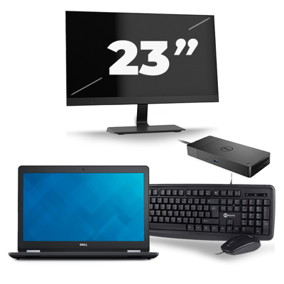 Dell Latitude E5570 - Intel Core i5-6e Generatie - 15 inch - 8GB RAM - 256GB SSD - Windows 11 + 1x 23 inch Monitor Dell Latitude E5570 - Intel Core i5-6e Generatie - 15 inch - 8GB RAM - 256GB SSD - Windows 11 + 1x 23 inch Monitor