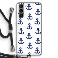 Ankers: Samsung Galaxy S21 Transparant Hoesje met koord