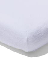 HEMA Topper Hoeslaken Molton Stretch 180x220 (wit) - thumbnail