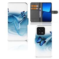 Xiaomi 13 | Telefoonhoesje | Met pasjeshouder | Vlinders
