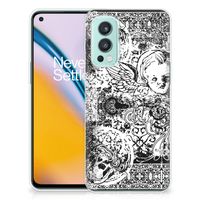 Silicone Back Case OnePlus Nord 2 5G Skulls Angel - thumbnail