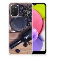 Samsung Galaxy A03S | Siliconen Case | Wijn