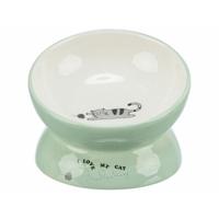 Voerbak voor honden Trixie Wit Groen Ø 13 cm 150 ml