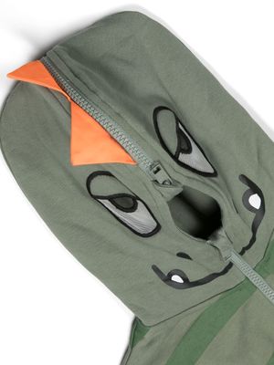 Stella McCartney Kids hoodie Chameleon zippé - Vert