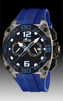 Horlogeband Lotus 15791.5 Rubber Blauw