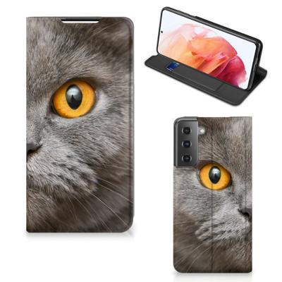 Smartphone hoesje Samsung Galaxy S21 Britse Korthaar