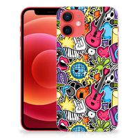 iPhone 12 Mini Silicone Back Cover Punk Rock - thumbnail